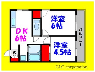 グランドール川秋の物件間取画像